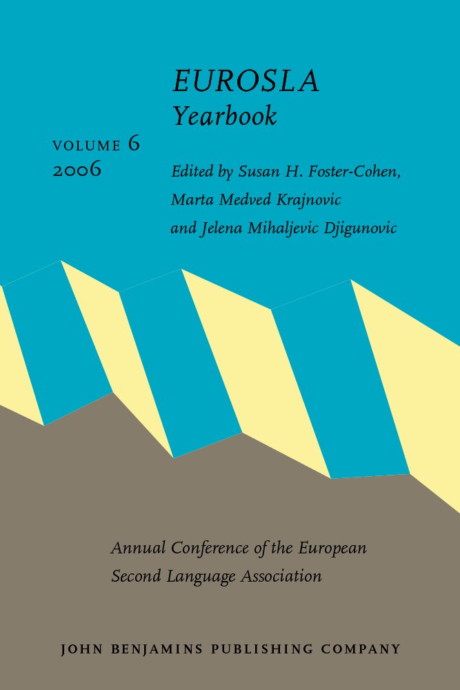 Eurosla Yearbook (6) book