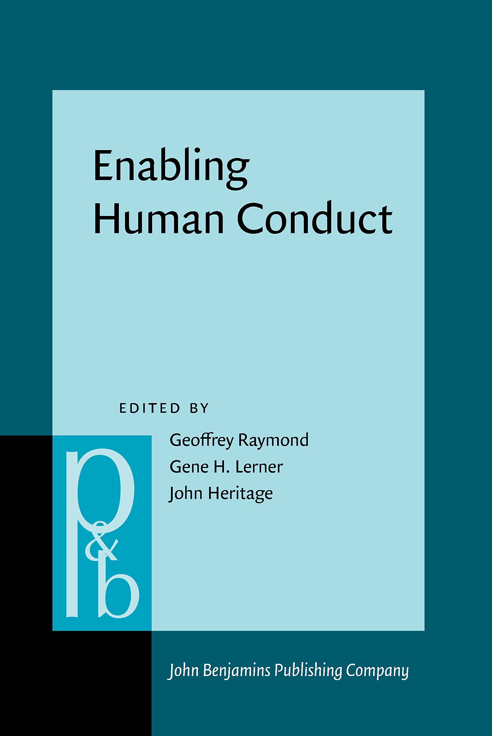 Product Image: Enabling Human Conduct