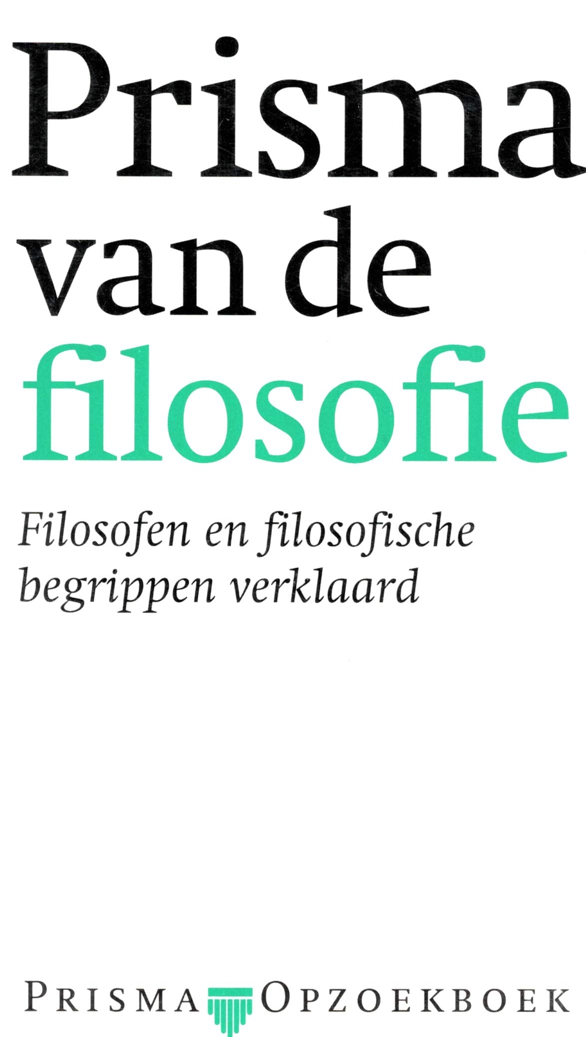 Prisma van de filosofie book