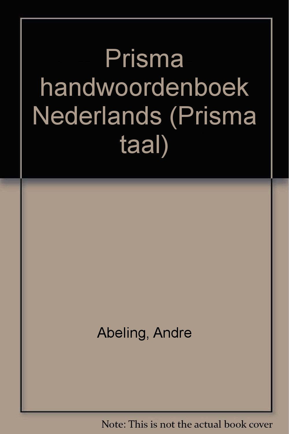 PRISMA HANDWOORDENBOEK NEDERLANDS Books