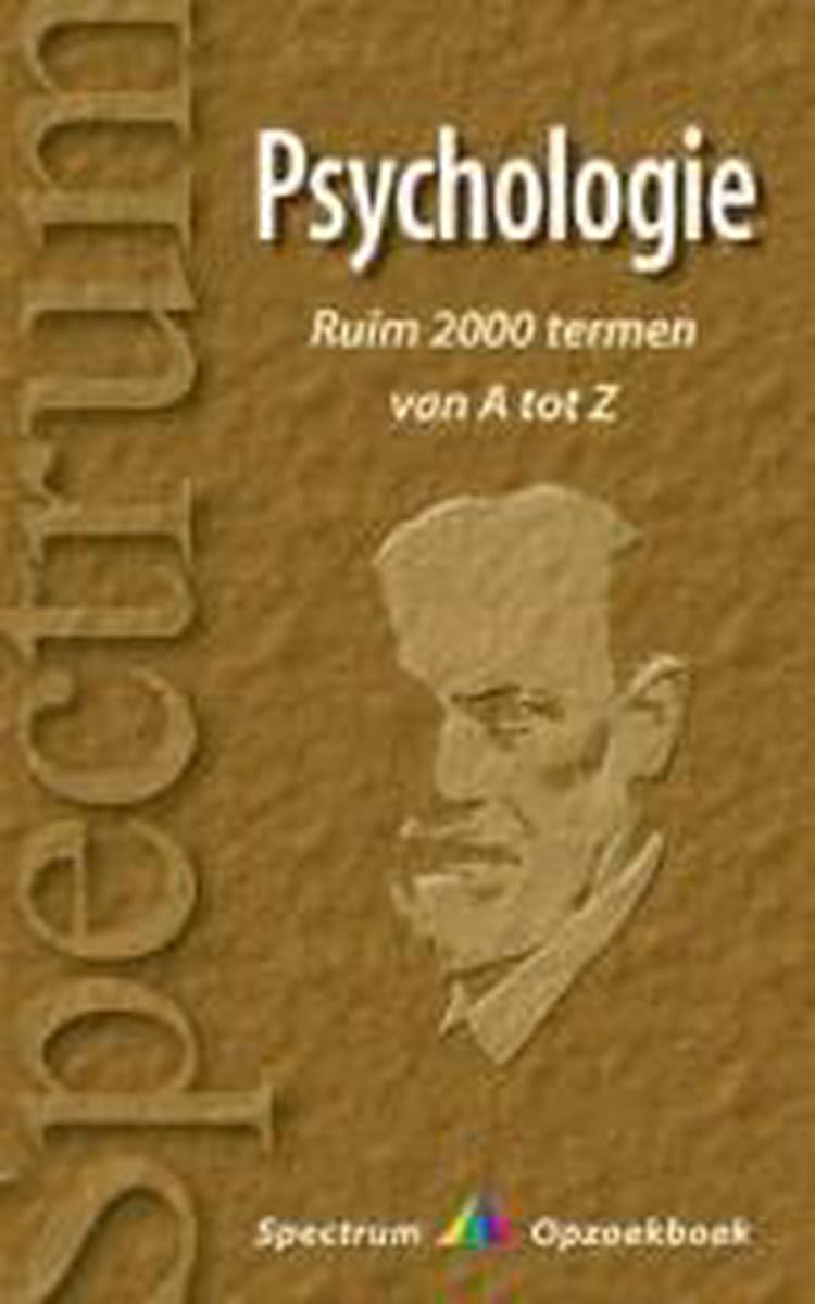 Psychologie van A tot Z book