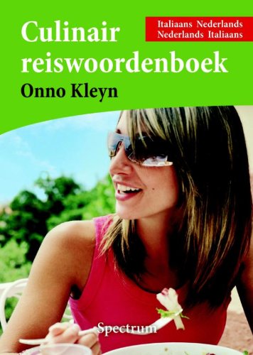 Culinair reiswoordenboek Italiaans book