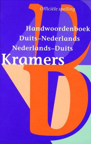 Kramers handwoordenboek Duits-Nederlands/Nederlands-Duits (Prisma handwoordenboeken) Books