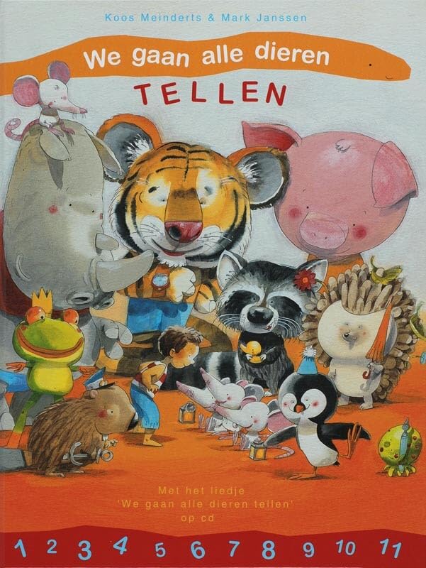 We gaan alle dieren tellen book