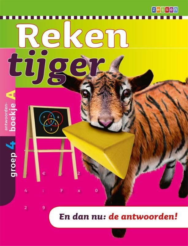 REKENTIJGER (LEERJ.2) ANTWOORDENBOEK 2A book