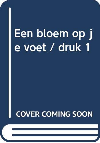 Een bloem op je voet book