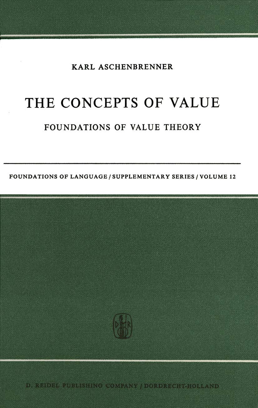 Product Image: The Concepts of Value