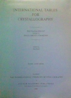 International Tables for Crystallography: Brief teaching edition of Volume A, Space-Group Symmetry 1989, with corrections Natural Sciences