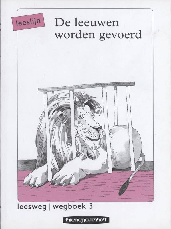 Leesweg 3 wegboek: De leeuwen worden gevoerd book