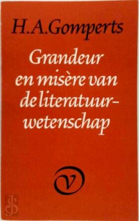 Grandeur en misère van de literatuurwetenschap Books