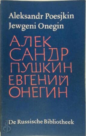 Jewgeni Onegin: roman in verzen (Russische bibliotheek) Contemporary literature