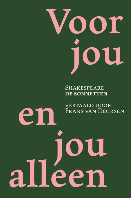 Voor jou en jou alleen: De sonnetten book