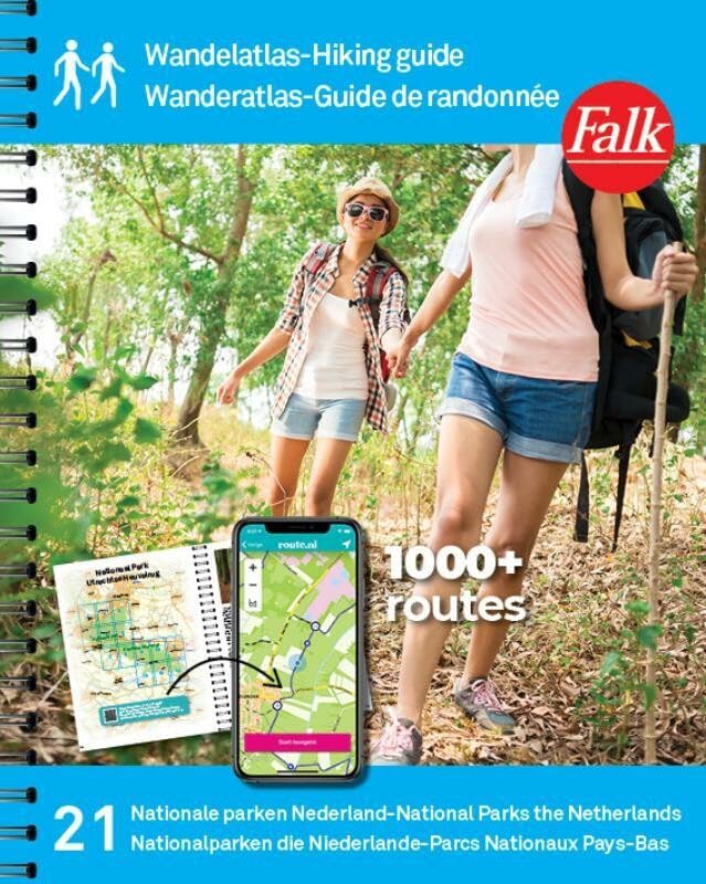 Wandelatlas: 21 nationale parken Nederland (Wandelgids) Geology & Geography