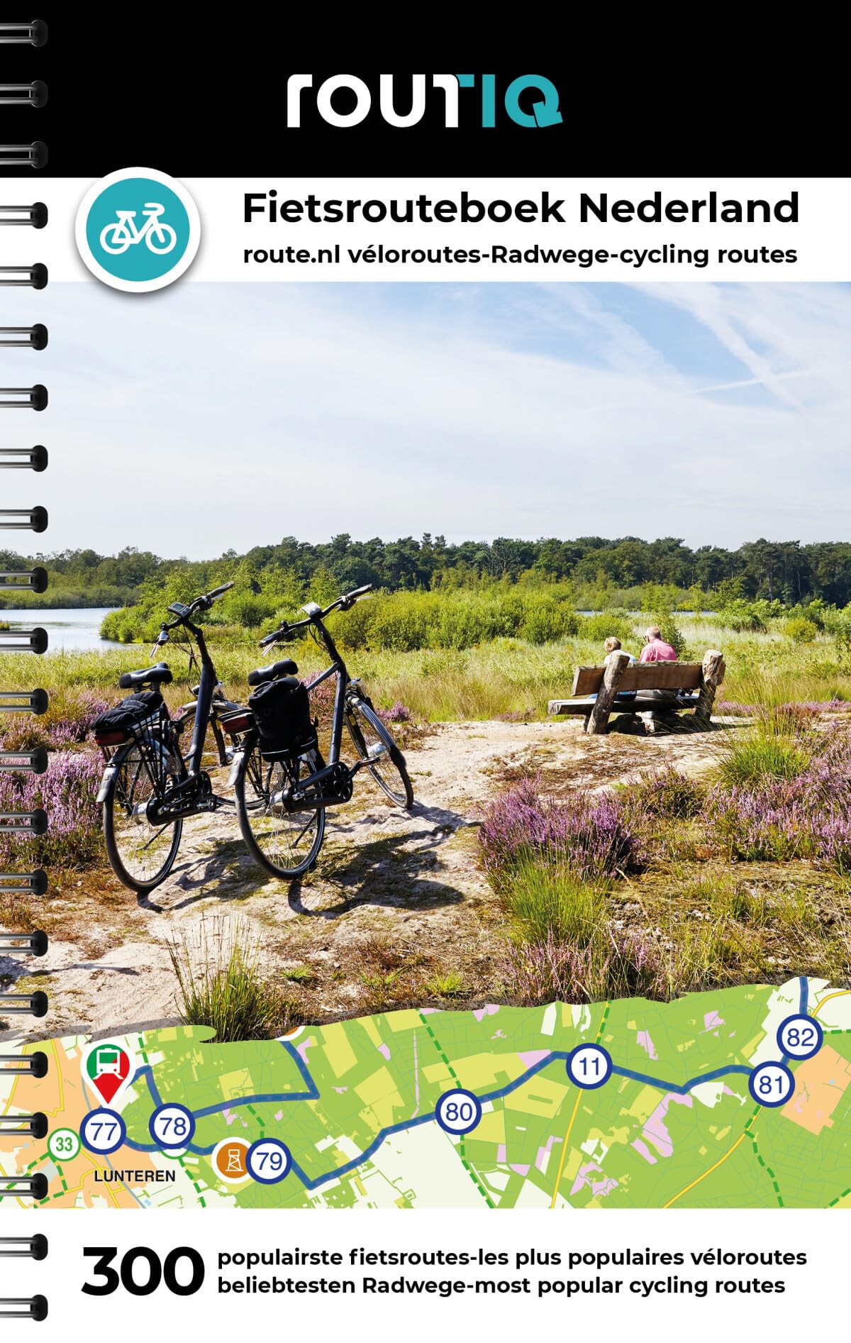 Fietsrouteboek Nederland: 300 populairste fietsroutes book