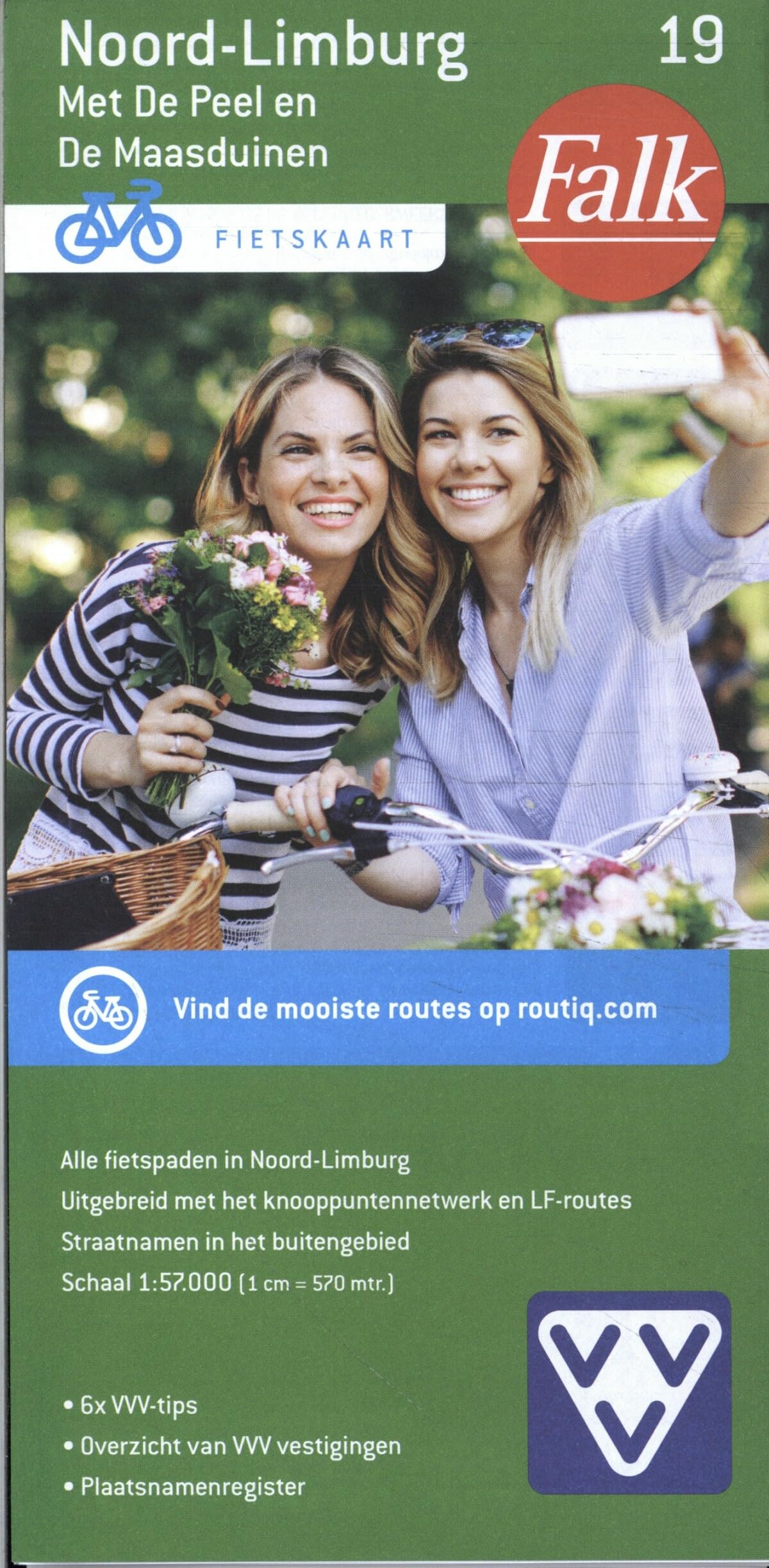 Limburg Noord (19): Met de Peel en de Maasduinen (Fietskaart, Band 19) Maps & Plans