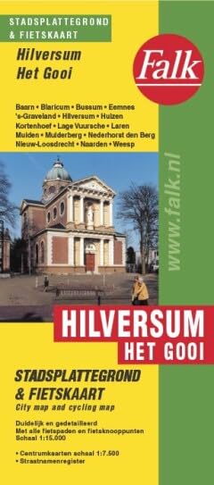 Hilversum 't Gooi plattegrond Leisure, Home & Garden Books