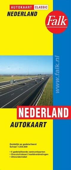 Autokaart Nederland Classic Leisure, Home & Garden