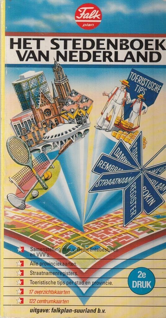 Het stedenboek van Nederland: de toeristische wegwijzer van Nederland book