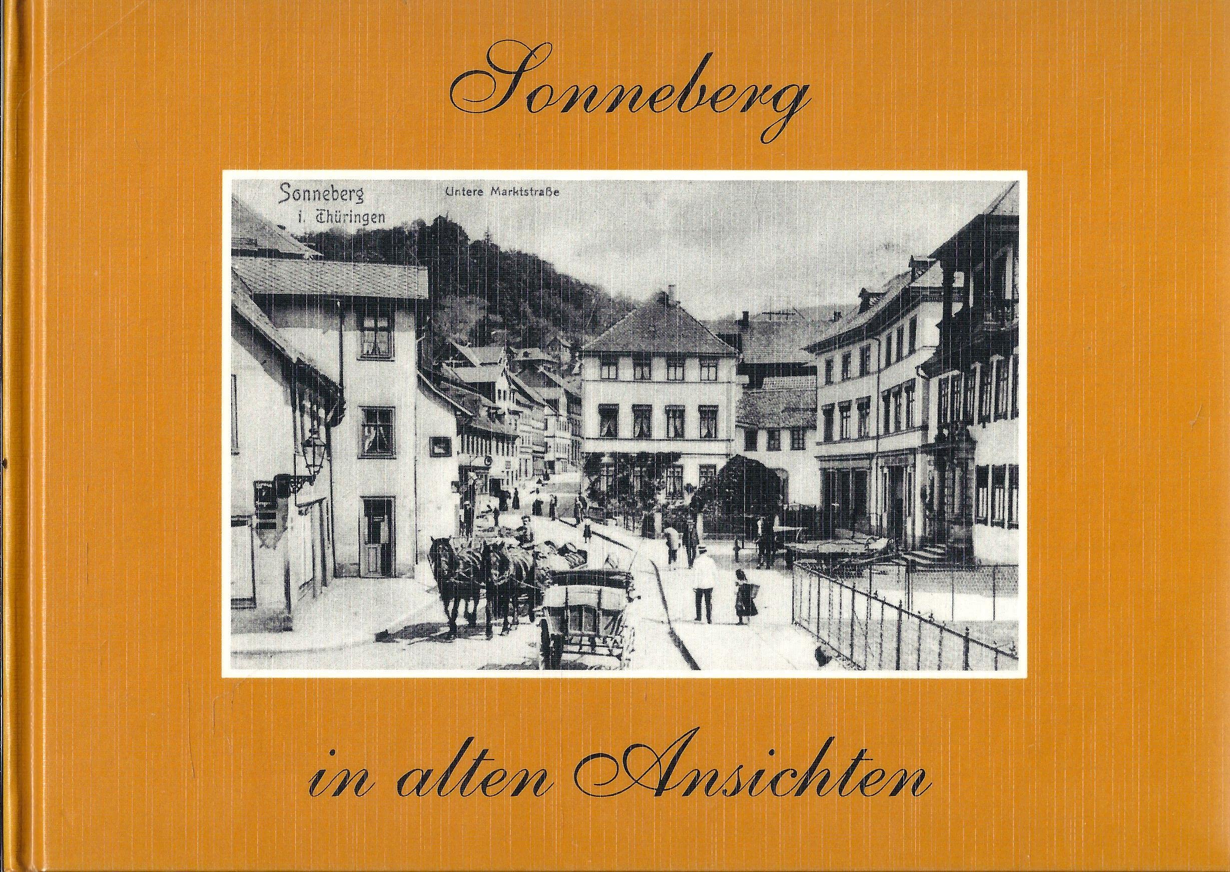 Sonneberg in alten Ansichten Books