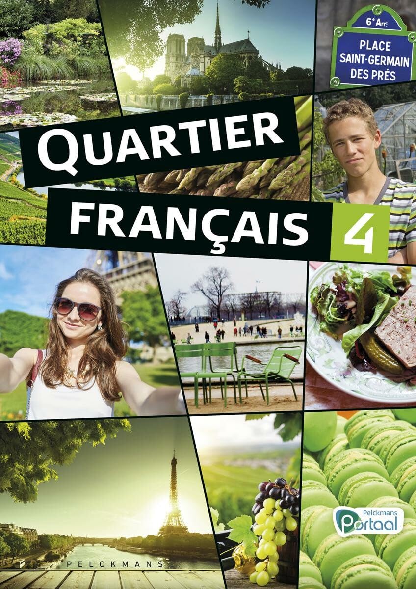 Quartier français 4 Livre de l'élève (incl.Le mag', Pelckmans Portaal) book