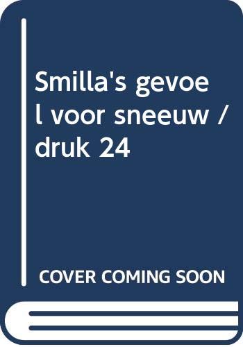 Smilla's gevoel voor sneeuw book