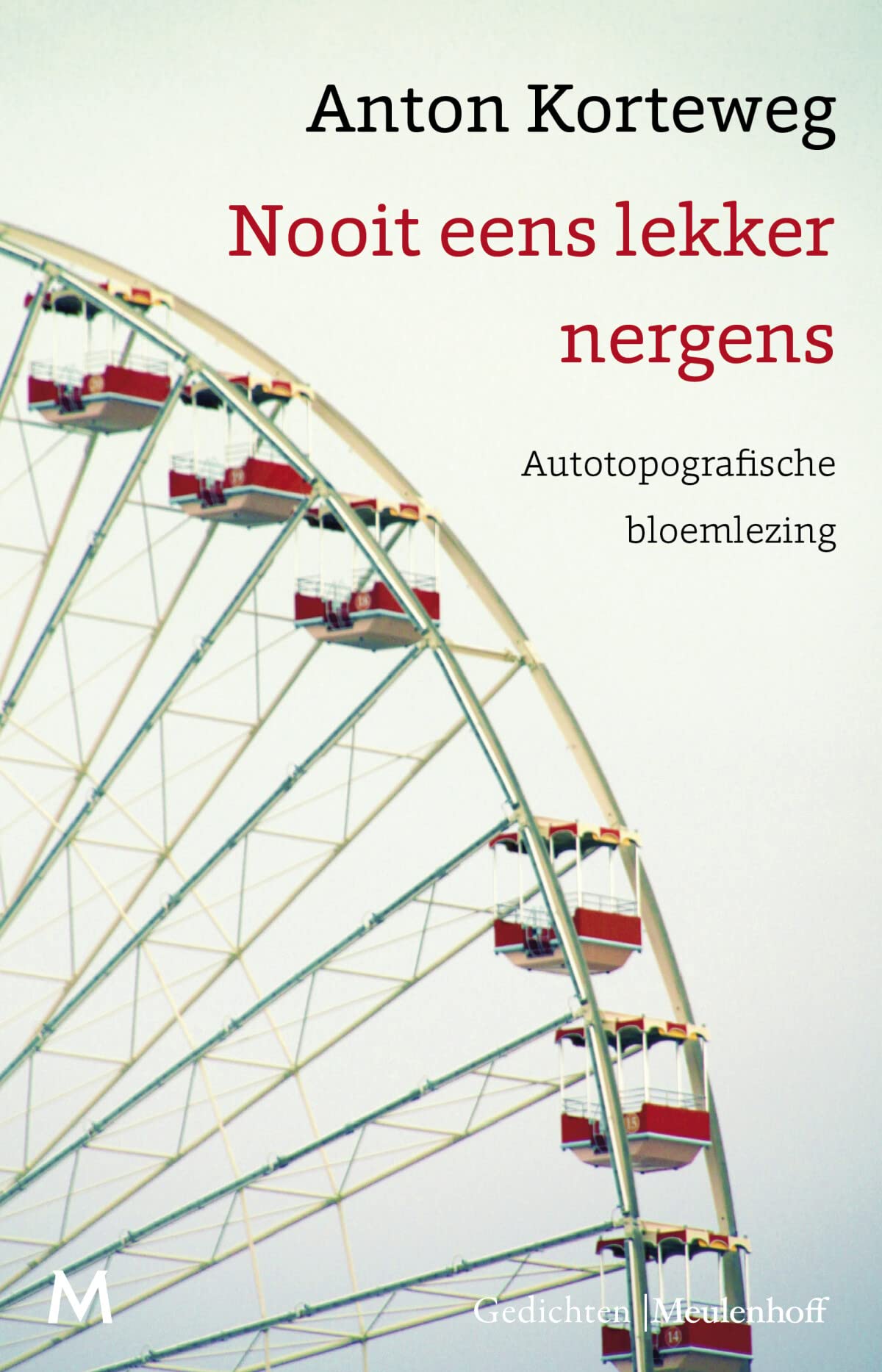 Nooit eens lekker nergens: autotopografische bloemlezing : gedichten book