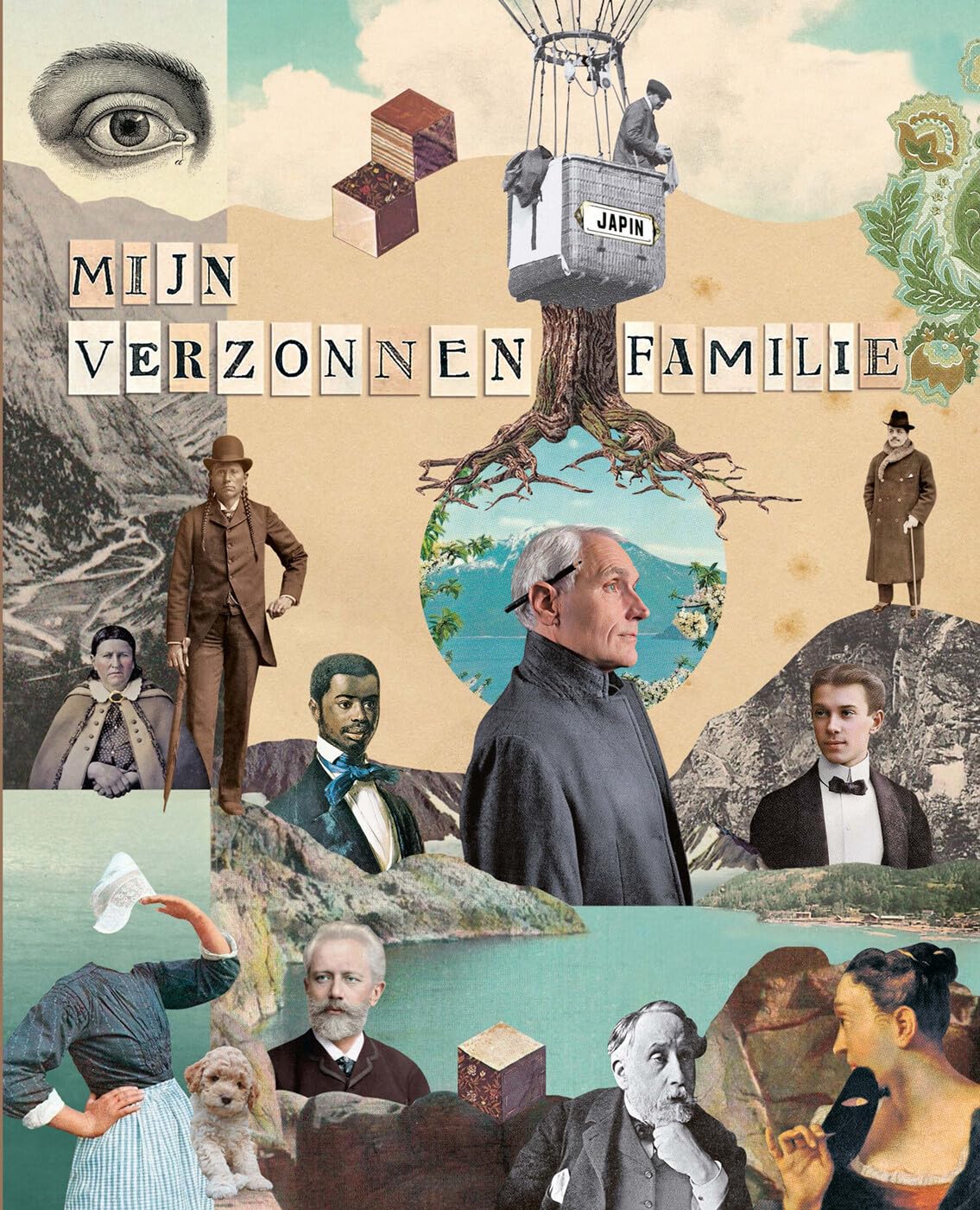 Mijn verzonnen familie: een schrijversalbum book