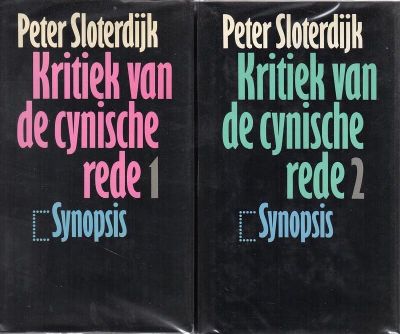 Kritiek van de cynische rede (2 delen) (Synopsis) Contemporary literature
