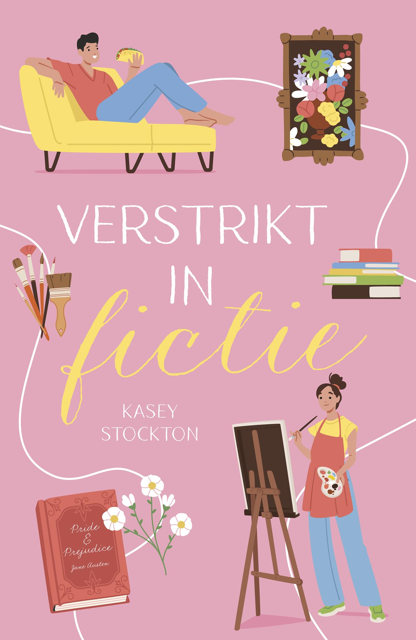Verstrikt in fictie book