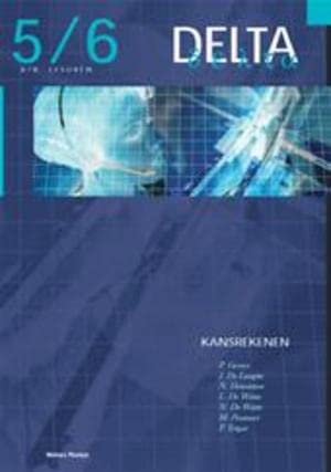 Vast Boek (Delta 5/6: kansrekenen : 6/8 lesuren) Non-fiction