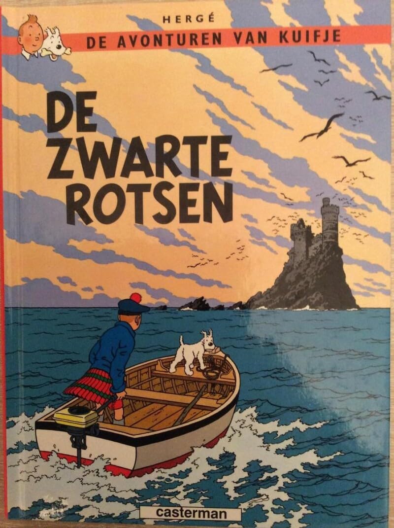De avonturen van Kuifje 7: De Zwarte Rotsen: Kuifje in A5 Formaat book