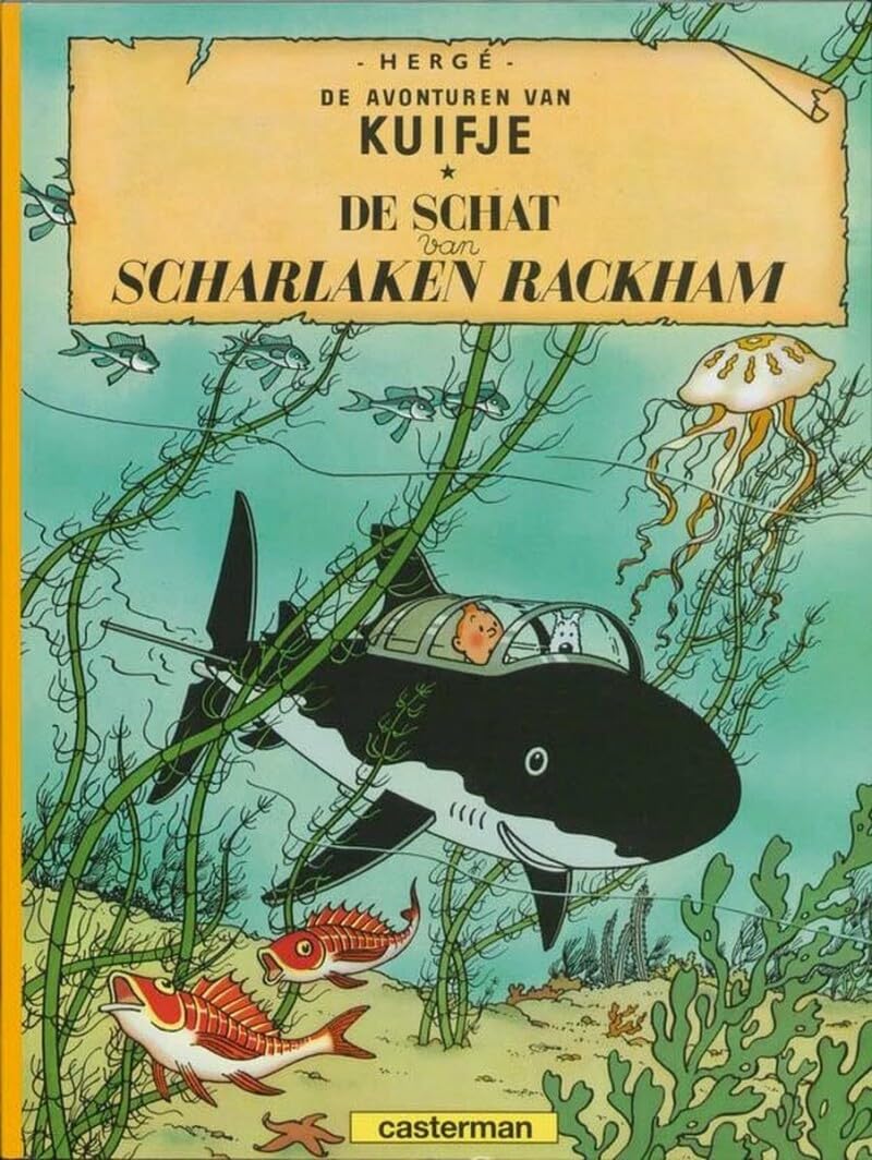 De avonturen van Kuifje 12: De schat van Scharlaken Rackham Manga