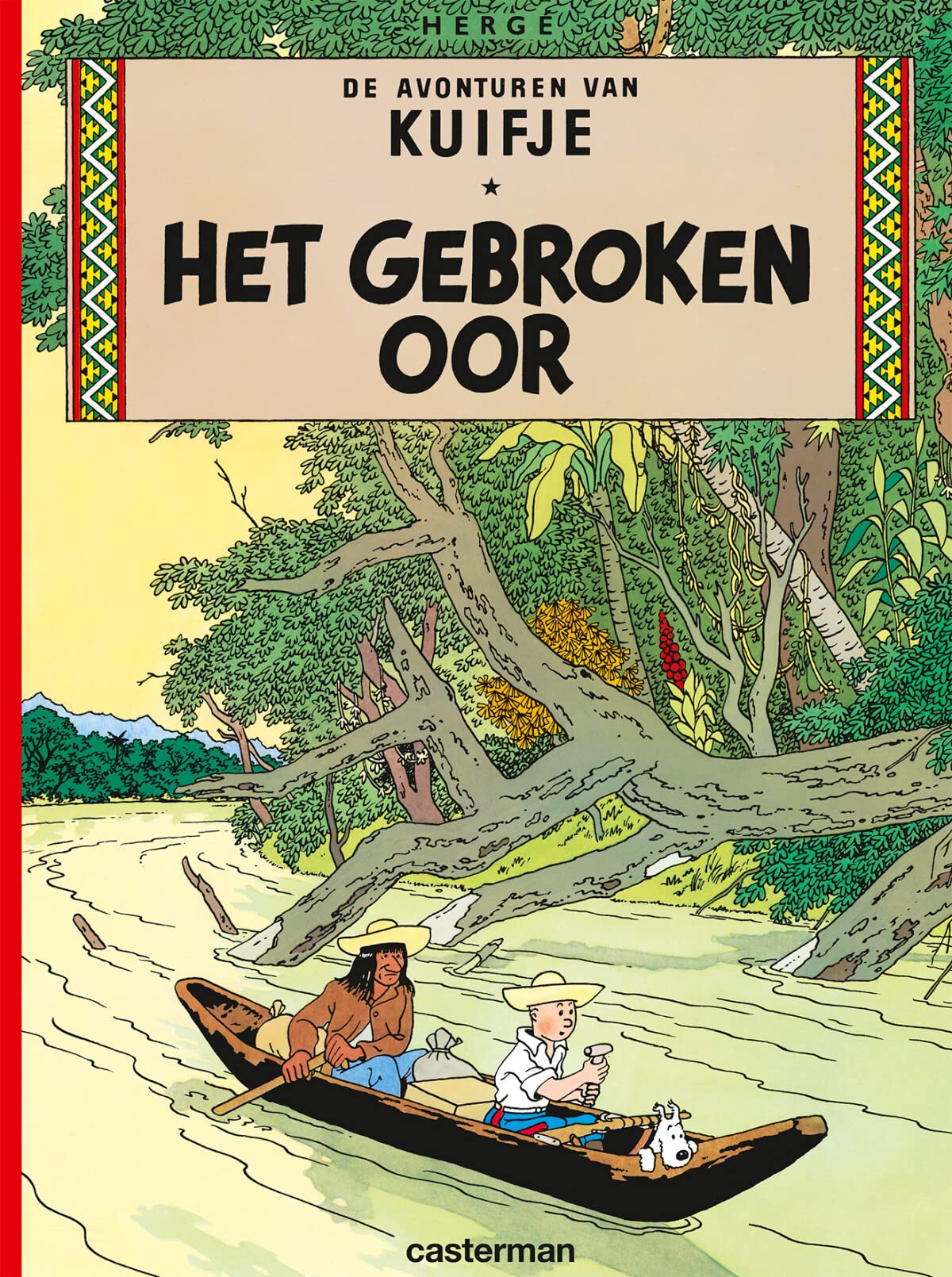 De avonturen van Kuifje 6: Het gebroken oor Manga
