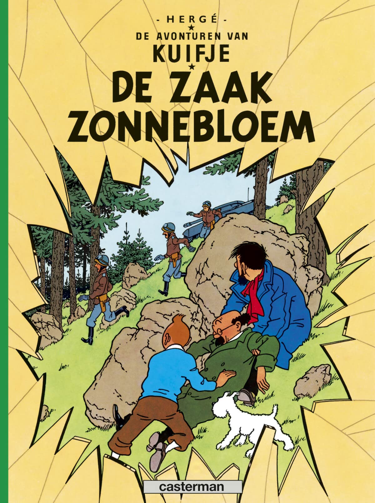Kuifje: zaak zonnebloem book