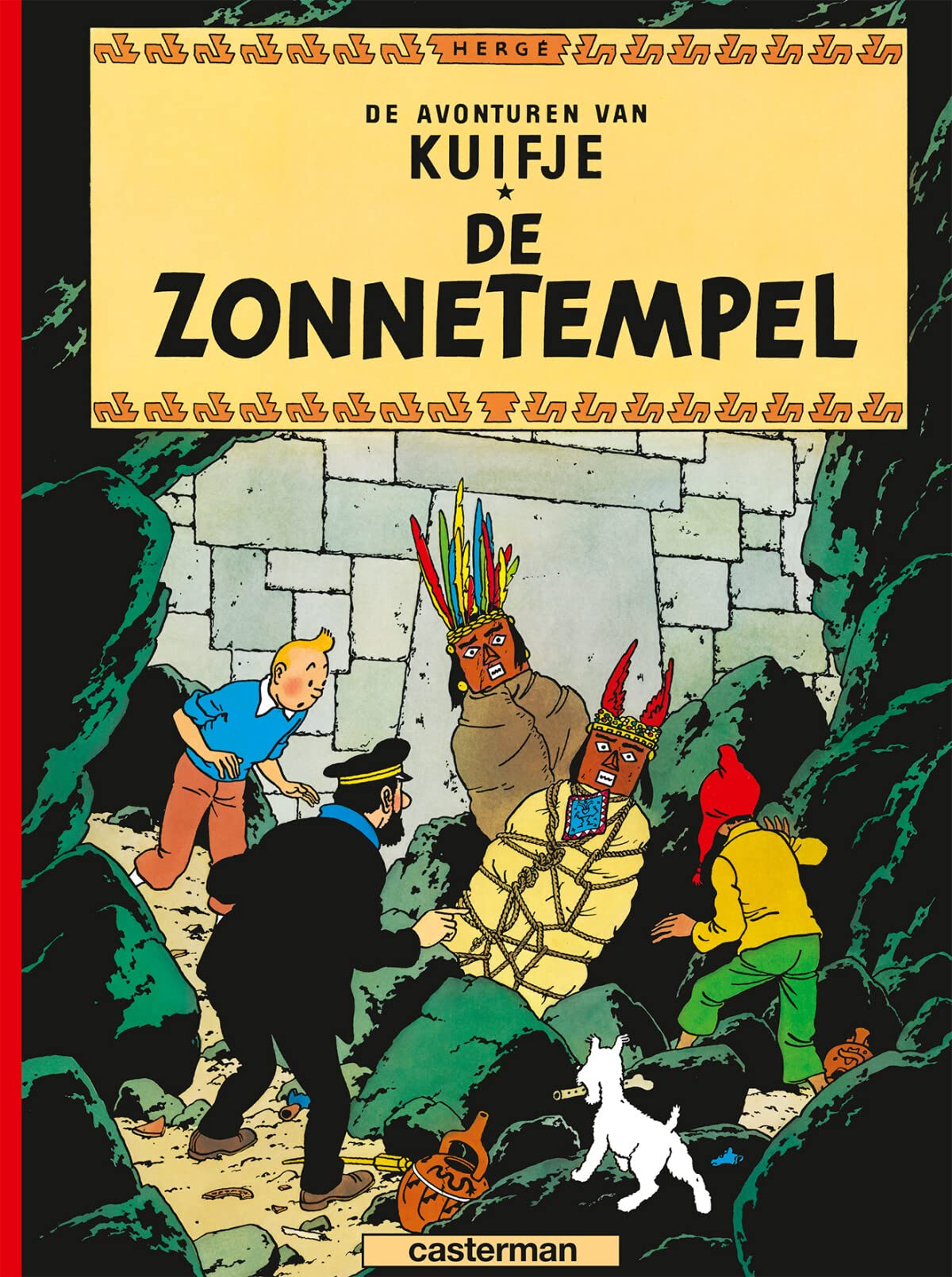 De avonturen van Kuifje 14: De zonnetempel Manga