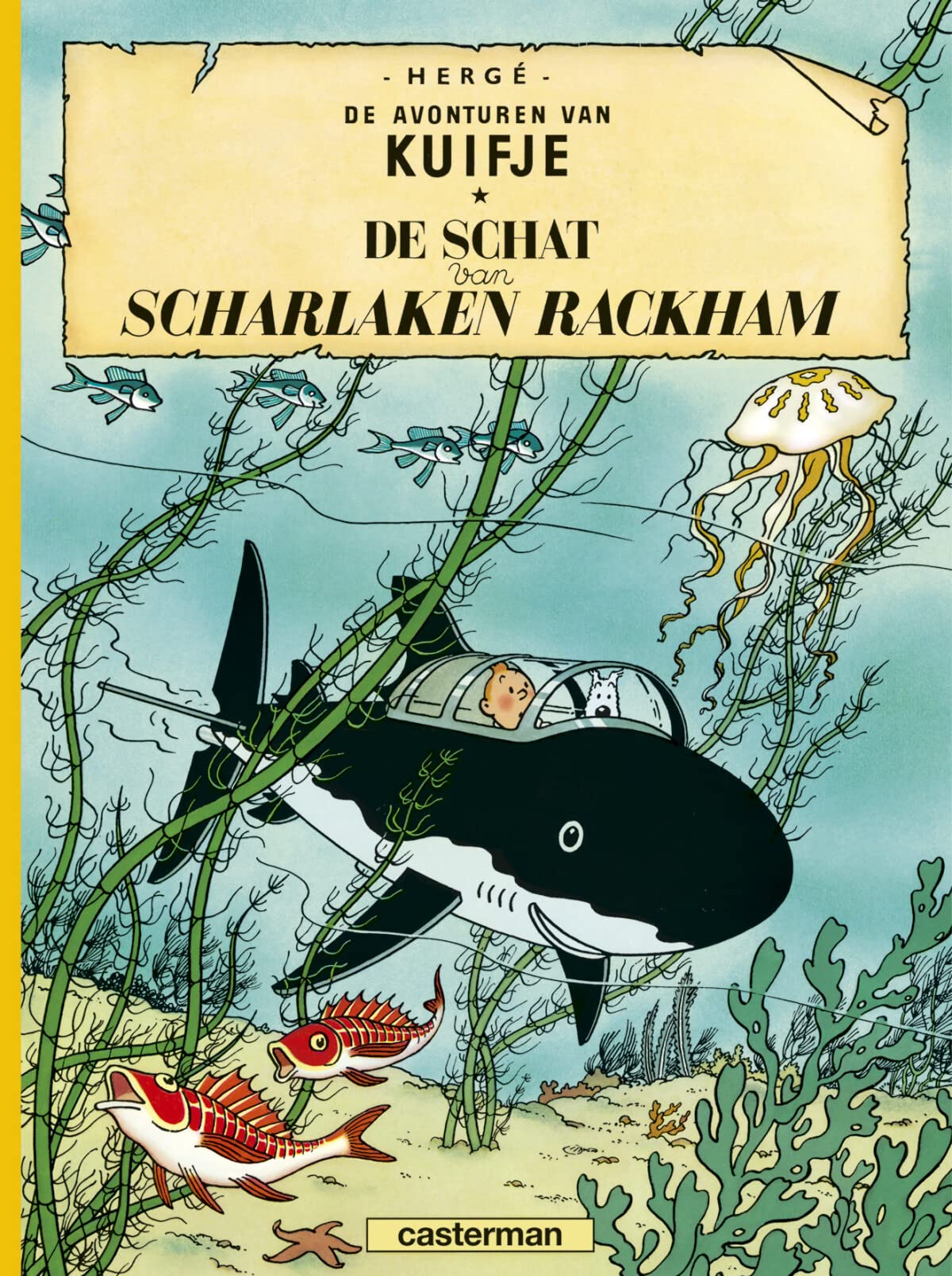 11 de schat van scharlaken rackham (De avonturen van Kuifje, 12) Manga