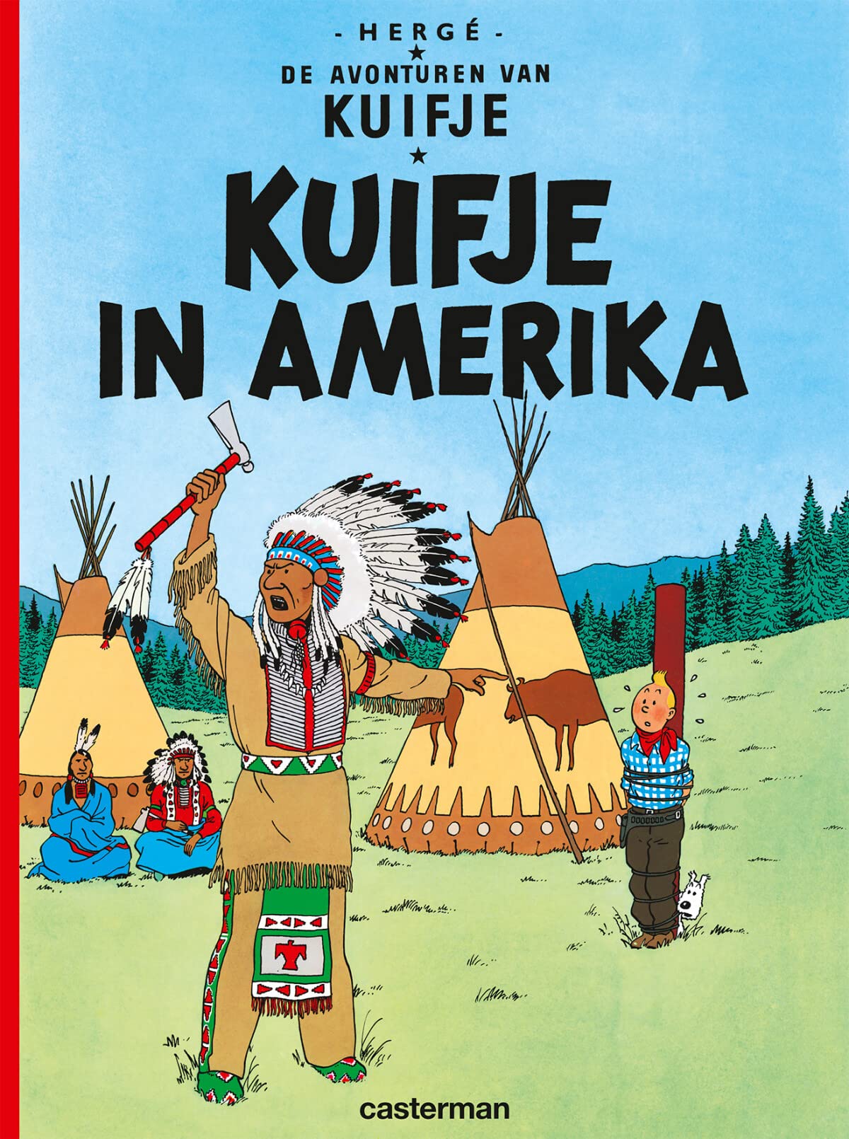De avonturen van Kuifje 3: Kuifje in Amerika Manga