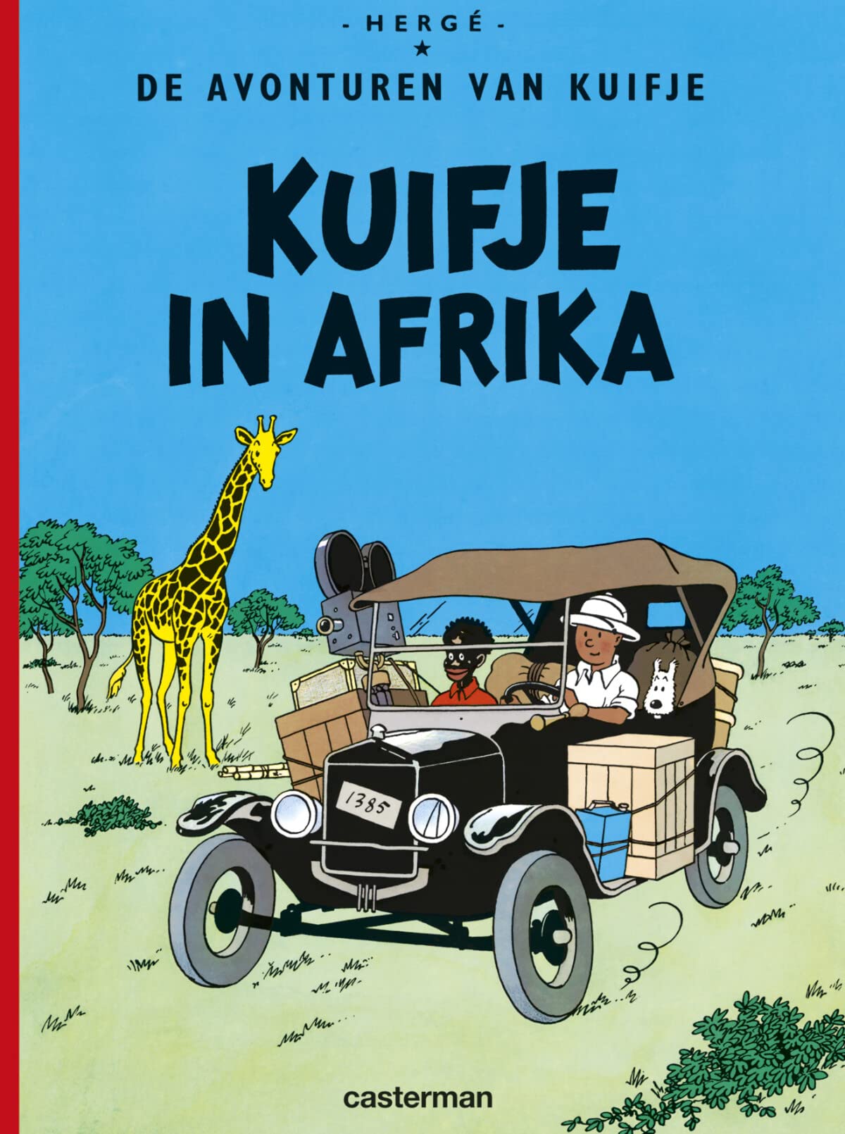 De avonturen van Kuifje 2: Kuifje in Afrika Manga