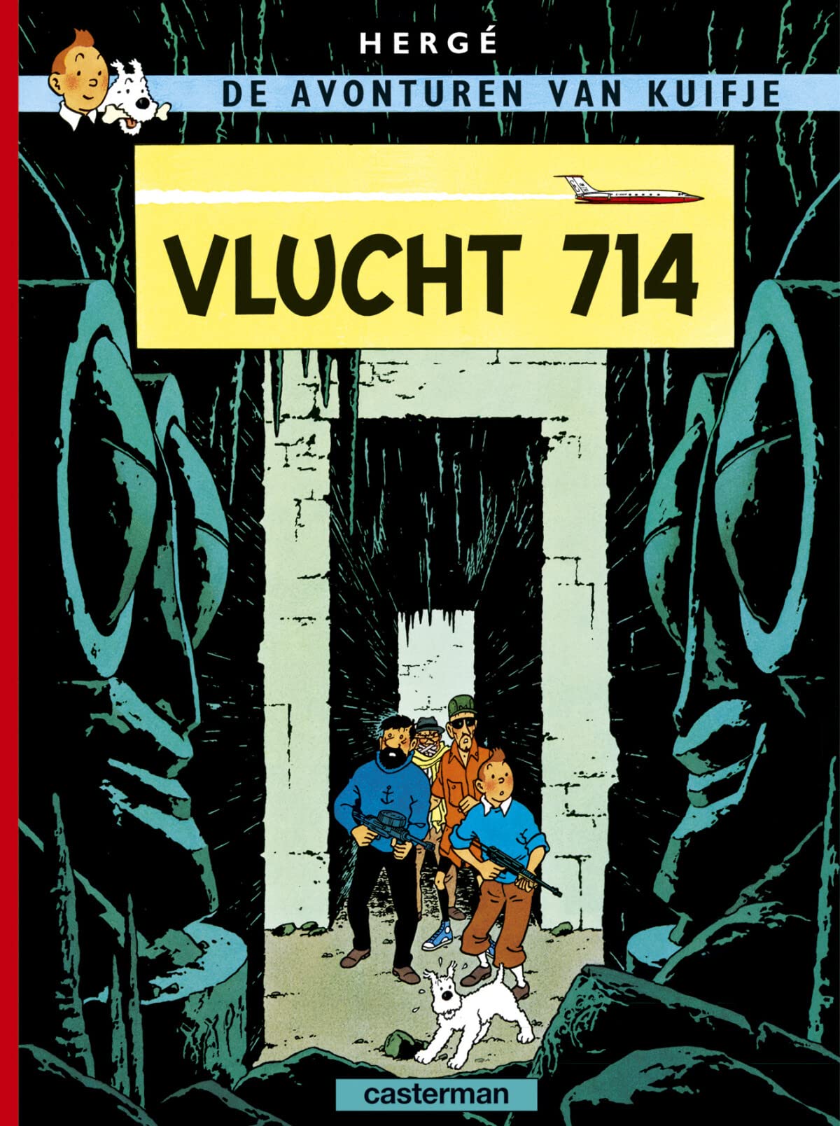 21 vlucht 714 (De avonturen van Kuifje, 22) Manga