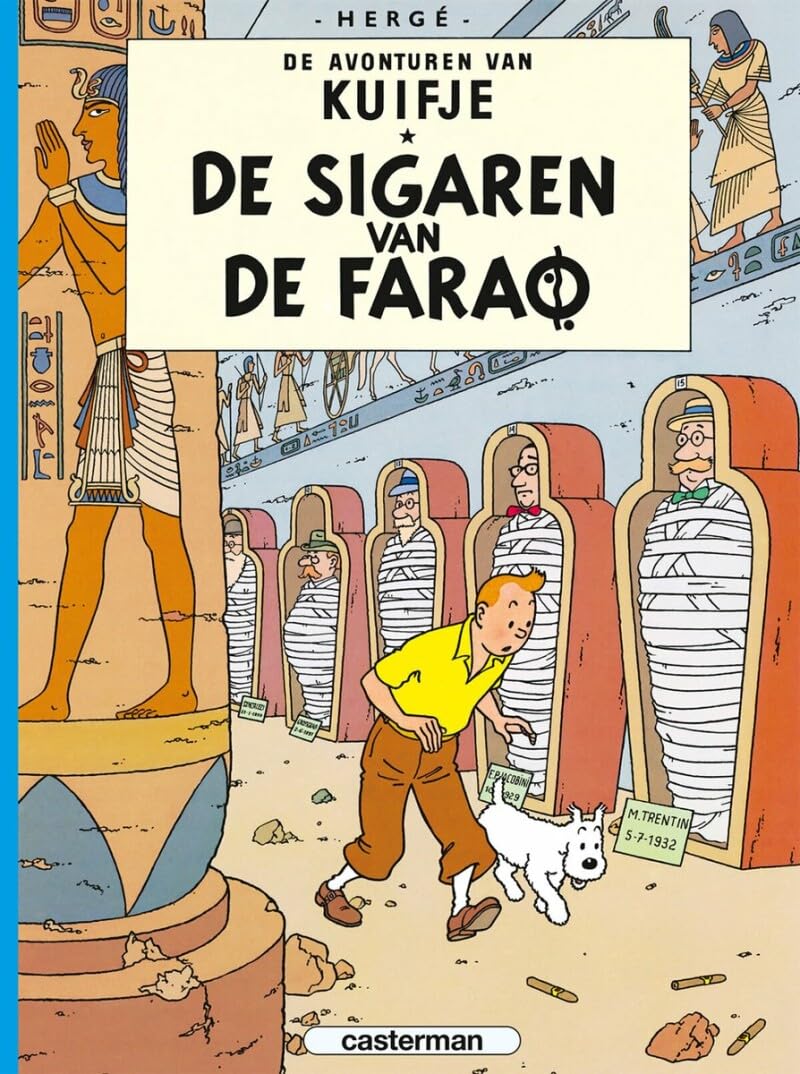 3 de sigaren van de farao (De avonturen van Kuifje, 4) Manga