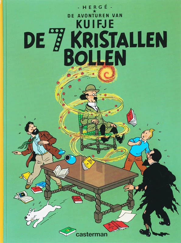 12 de zeven kristallen bollen (De avonturen van Kuifje, 13) Manga