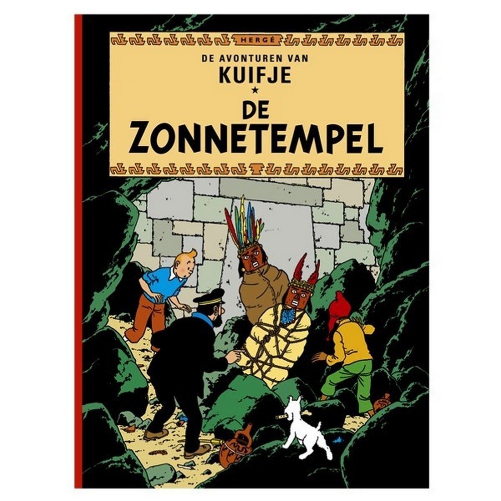 De avonturen van Kuifje 14: De zonnetempel Manga