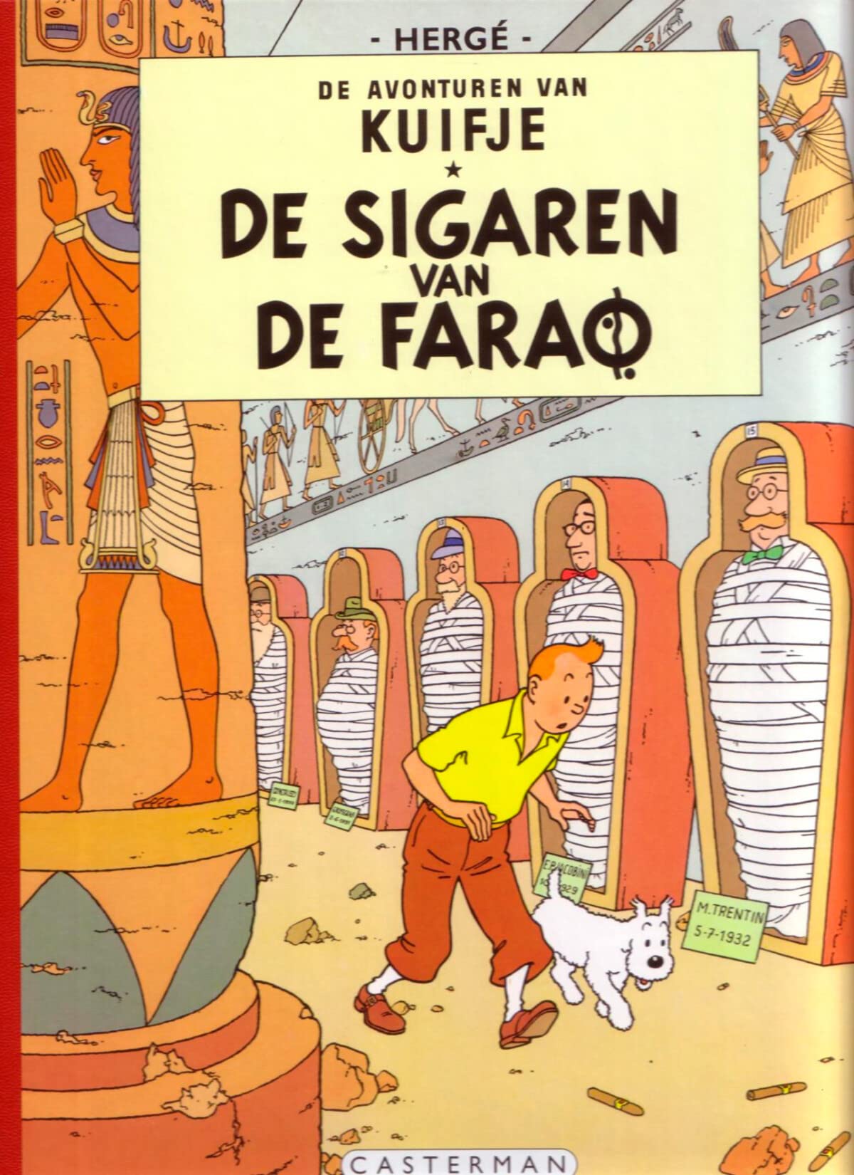 De avonturen van Kuifje 4: De sigaren van de farao Manga