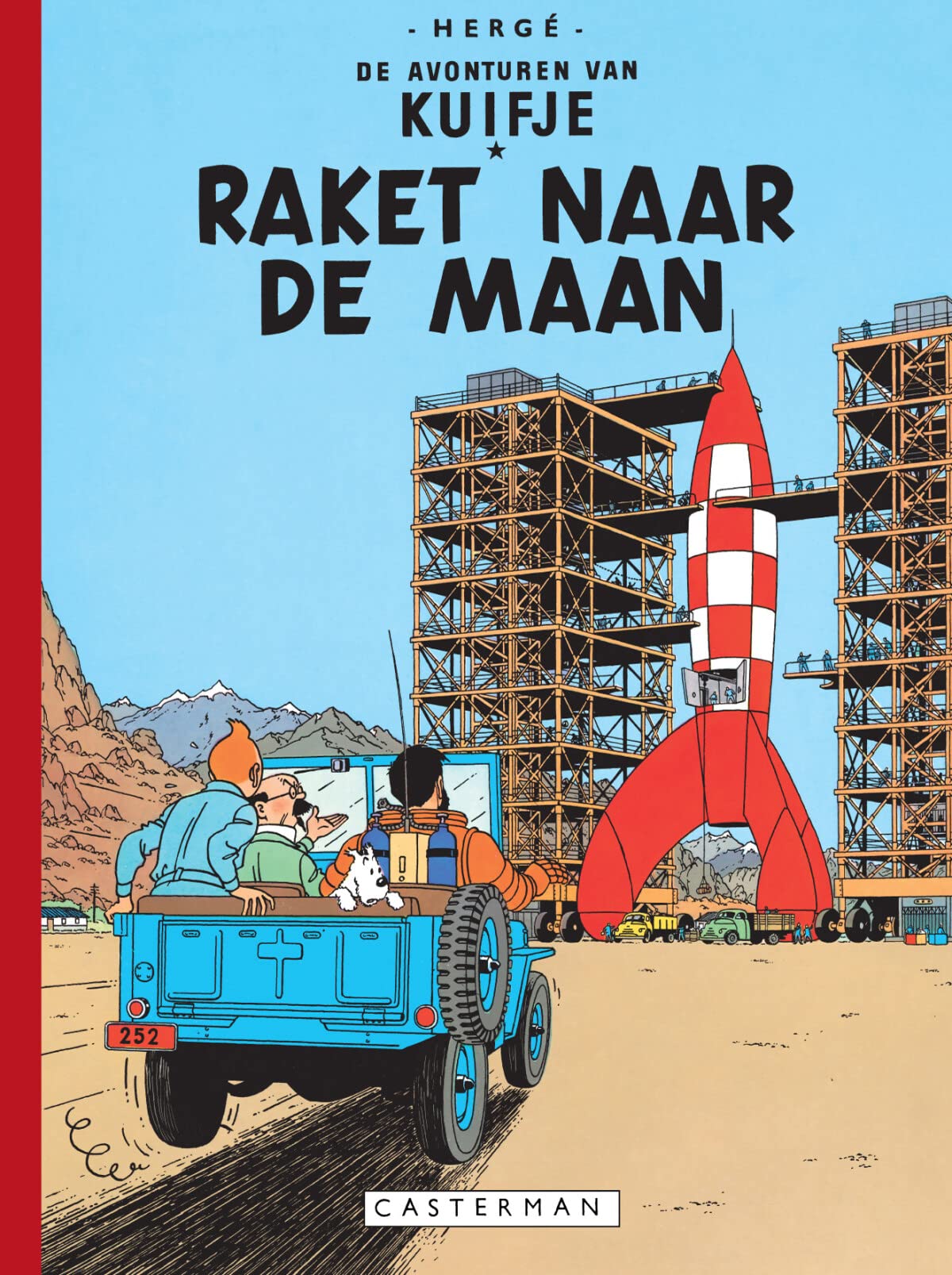 raket naar de maan (De avonturen van Kuifje, 15) Manga
