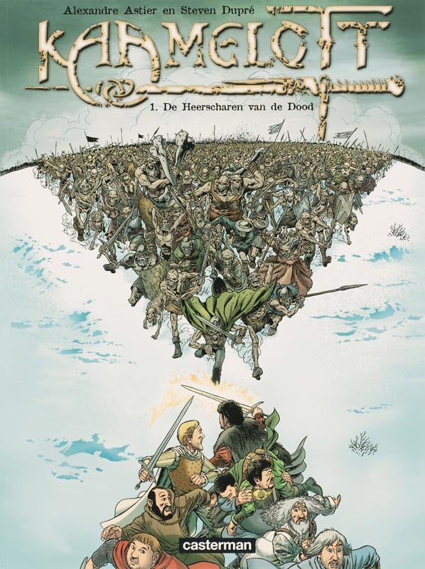 1 De Heerscharen van de dood (Kaamelott, 1) Manga