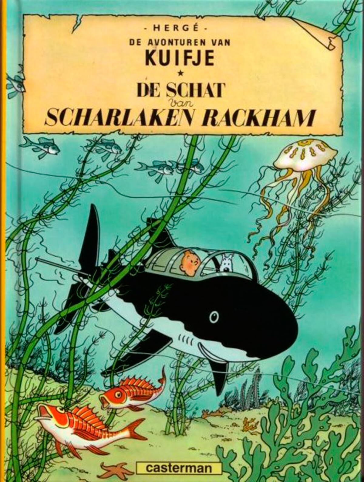 De avonturen van Kuifje 12: De schat van Scharlaken Rackham: Kuifje in A5 Formaat Manga