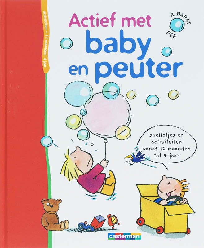 Actief met baby en peuter book