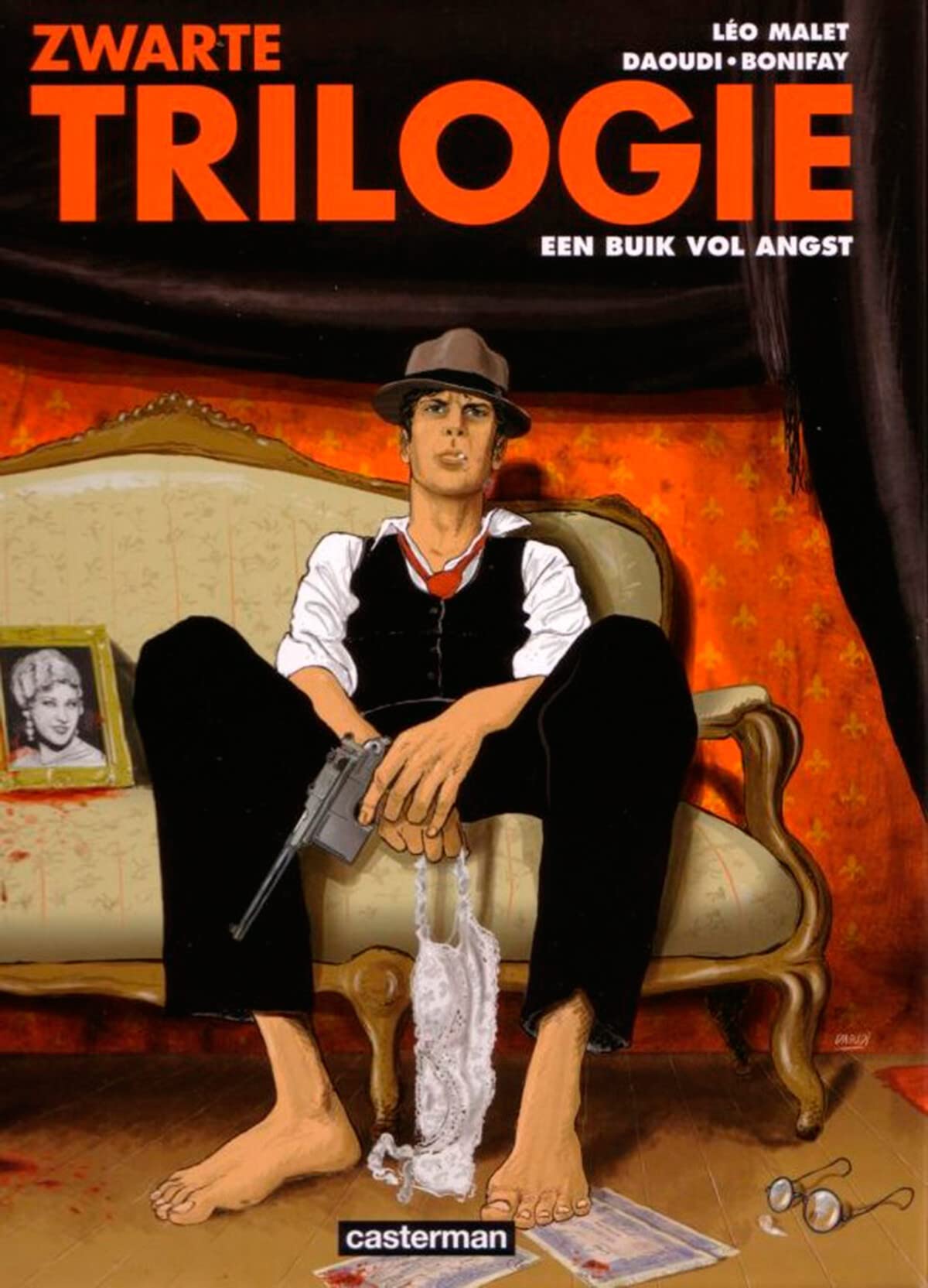Een buik vol angst (Zwarte trilogie, 3, Band 3) Manga