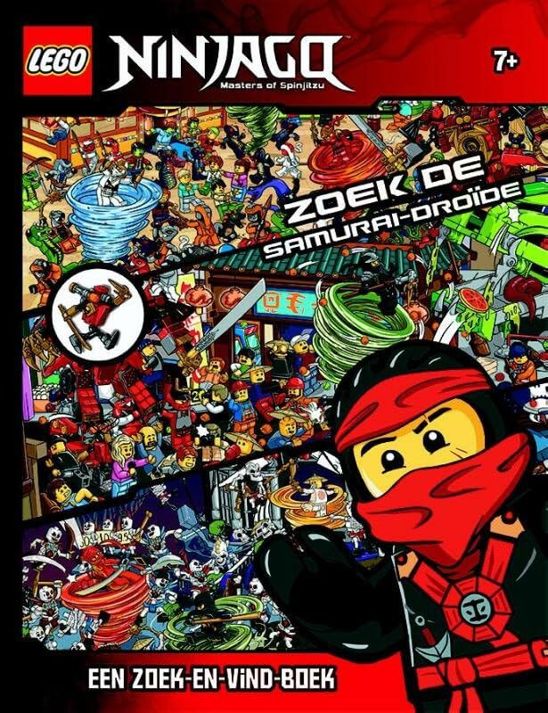 Lego Ninjago: zoek de samurai-droïde : het grote zoek-en-vind-boek book