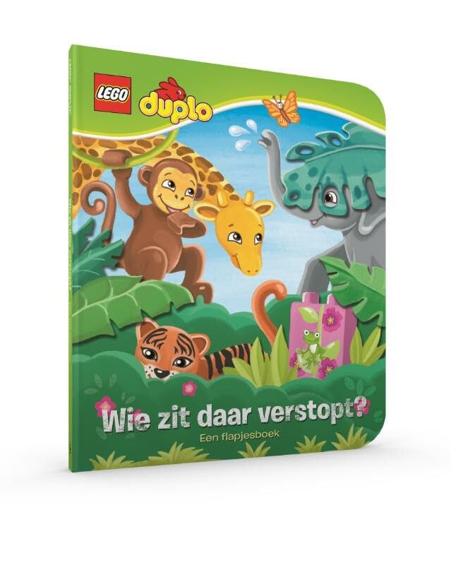 Wie zit daar verstopt?: een flapjesboek book